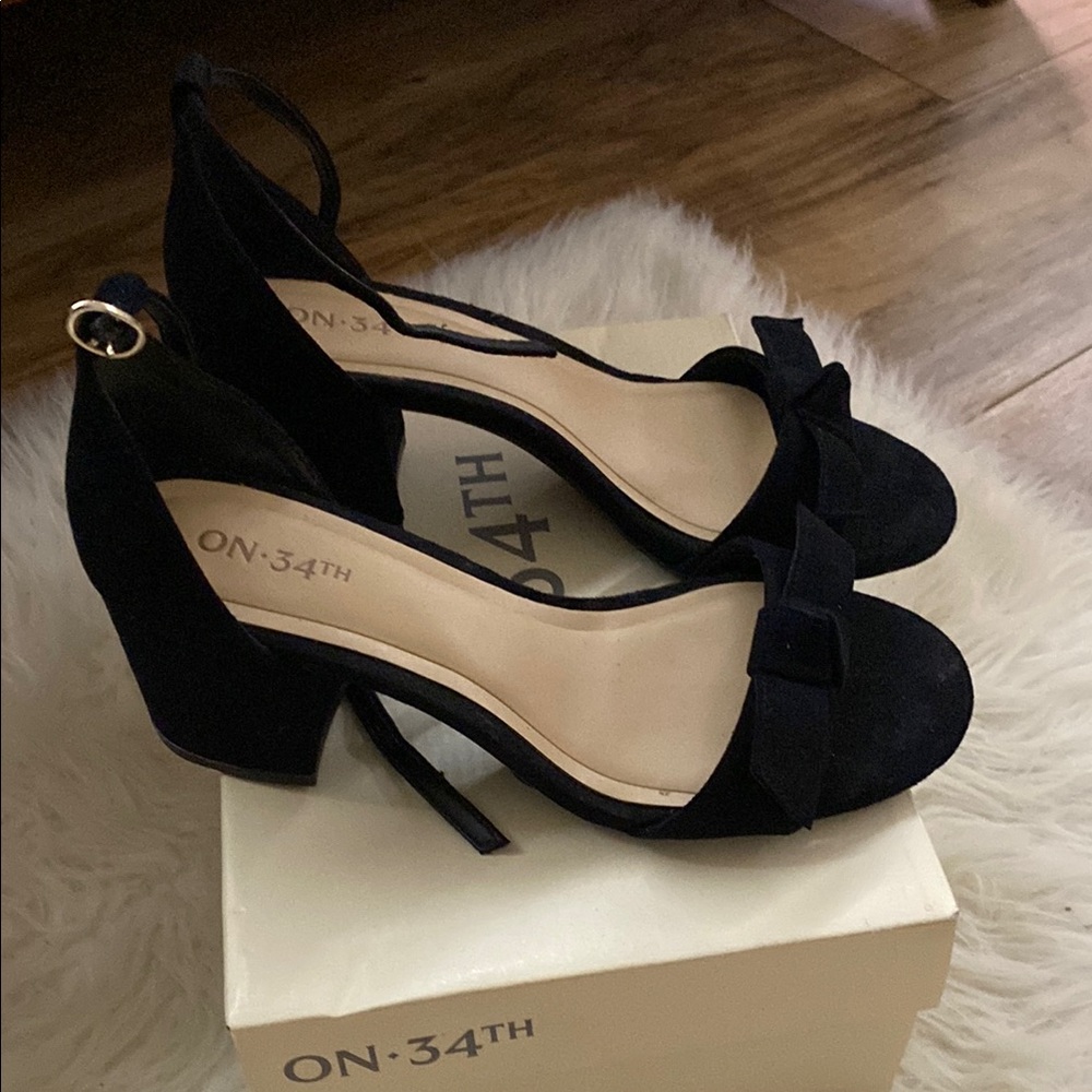 Elegant Black Women's Heels Coquette style - Picture 5 of 5